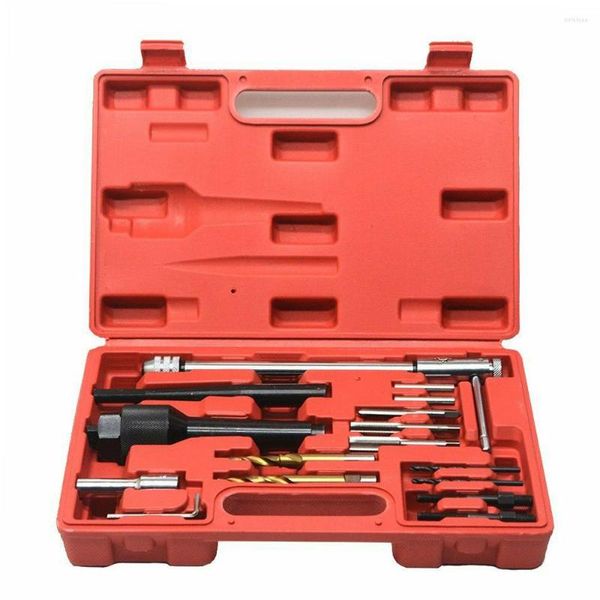 Ensembles d'outils à main professionnels MH2101 16 pièces ensemble de retrait de bougie de préchauffage 8mm 10mm Kit d'extracteur endommagé pour la réparation de voiture