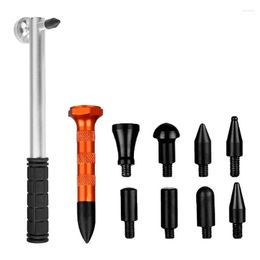 Professionele handgereedschapsets PDR Tools Kit voor CAR 9PCS Tik Tap Down Pen Aluminium Hammer Pakless Dent Report Repair Auto