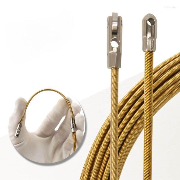 Ensembles d'outils à main professionnels Dispositif de tirage de corde pour électriciens avec poulie Dark Universal Wire Lead Extracteur de câble électrique Ressort complet