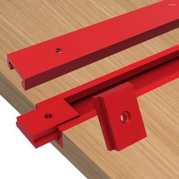 Ensembles d'outils à main professionnels T30 T Tracks Aluminium T-track et T-Slider Slot Miter Track Jig - Goulotte de guidage de jauge standard pour le travail du bois