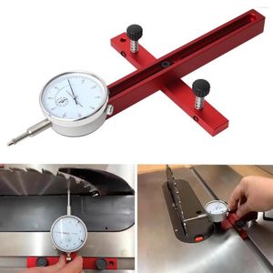 Ensemble d'outils à main professionnel Table Saw Saw Dial Indicator Gauge pour l'alignement et l'étalonnage des machines de travail de travail comme des trousses de forage de bande de scies