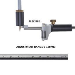 Professionele handgereedschap Sets houtbewerking lineaire boog dual-purpose scruber liniaal parallelle lijntekening meting meter diy hout scribe toolprof