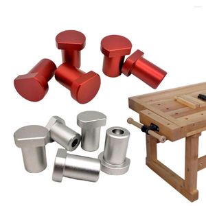 Ensembles d'outils à main professionnels Workbench Tenon Stopper 19MM / 20MM Bench Dogs Alliage Peg Butées de frein Pince Démontage rapide Limite de travail du bois