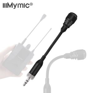 Microphone à condensateur unidirectionnel de style portable professionnel pour transmetteur sans fil Sennheiser BodyPack micro verrouillable 3,5 mm