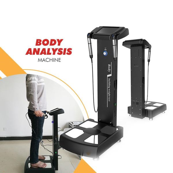 Test professionnel de taille et de poids analyseur de composition corporelle système d'accès wifi stockage automatique des données analyseur de graisse corporelle avec imprimante