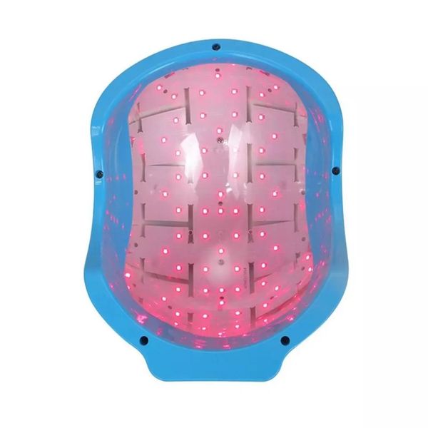 Máquina de casco profesional dispositivo de tratamiento de tapa de crecimiento de cabello led láser para pérdida de cabello