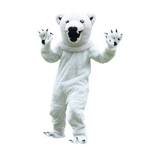 Professionele hoge kwaliteit ijsbeer beer mascotte kostuums kerst fancy feestjurk stripfiguur outfit pak volwassenen maat carnaval pasen reclame