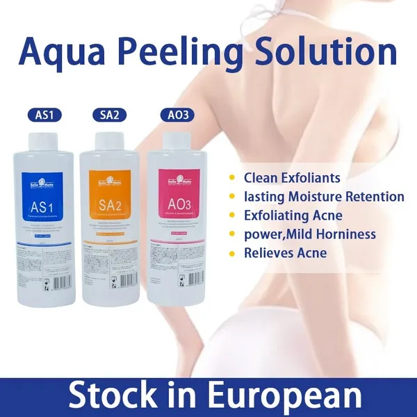 Máquina profesional de microdermoabrasión Uso Aqua Peeling Solution 400Ml por botella Aqua Facial Normal Skin