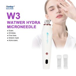 Professionele Hydra Pen W3 Serum Applicator Micro Needling Machine Wireless Microneedling Pen voor Face Body Kin Rejuvenation Beauty Care Tool