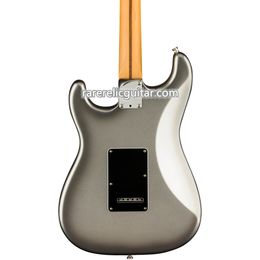 Guitare électrique professionnelle II Silver Burst Mercury, touche en palissandre, pont Tremolo, barre Whammy