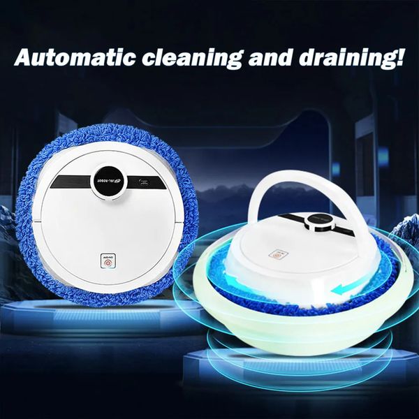 Profesional Home Inteligente Home Recargable Automático Smart Smart inalámbrico Robot inalámbrico Robot Cleaner Drag Suction 240408