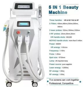 Professionele IPL Tattoo Removal Machine Vascular Pigment Acne Therapie Laser 5 Filters Opt Tattoo/Acne/Pigment/Wrinkle/Vascular Hair Verwijder machine