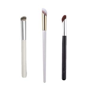 Professionele Jade Ball Thumb Congealer Makeup Borstels Hoekige Vinger Pulp Make-up Borstel Kleine Gedeeltelijke Vloeibare Foundation Cream Beauty Tools