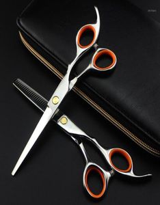 Profesional Japón 440c Juego de tijeras para cabello de 6 pulgadas, corte de peluquero, Makas, tijeras de corte de pelo, tijeras de adelgazamiento, tijeras de peluquería 13124626