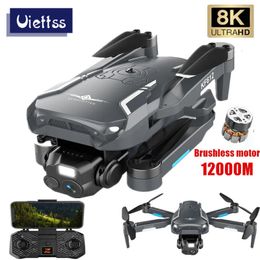 KF612 Professionnel 8K Double caméra Drone Optical Flow Quadcopter Aircraft Aircraft Obstacle Evitation RC Helicopter Toys 240517