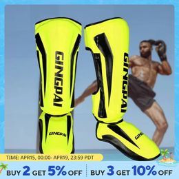 Kickboxing Professional Guard Muay Ankle Protector Sparring MMA Shin Boxing épaissis de combats