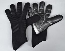 Профессиональные детские мужские вратарские перчатки из плотного латекса, футбольные без защиты пальцев, перчатки для вратаря, тренировочные перчатки для вратаря7052429