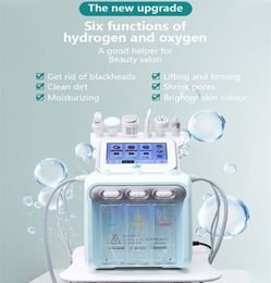 Professionele Korea-technologie Multifunctionele zuurstofstraal 6 in 1 Whitening Kleine Bubble Beauty Oxygenmicro Dermabrasion Hydra Oxyge Gezichtsmachine