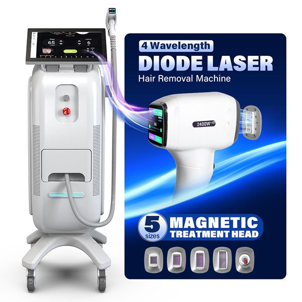 Machine professionnelle d'épilation au Laser, Diode Laser permanente, réduction des cheveux indolore, équipement de beauté, refroidissement rapide, manuel vidéo