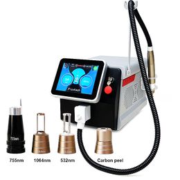 Professionele laser picosecond tattoo verwijdering machine prijs 755nm 532nm 1064nm picosecond laser machine tatoo pigment remover