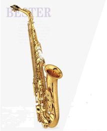 Professioneel niveau gouden altsaxofoon yas875ex Japan merk altsaxofoon eflat muziekinstrument 3802710