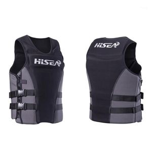 Professioneel Reddingsvest Vest Volwassen Drijfvermogen Reddingsvest Bescherming Vest voor Mannen Vrouwen Zwemmen Vissen Raften Surfing1257F