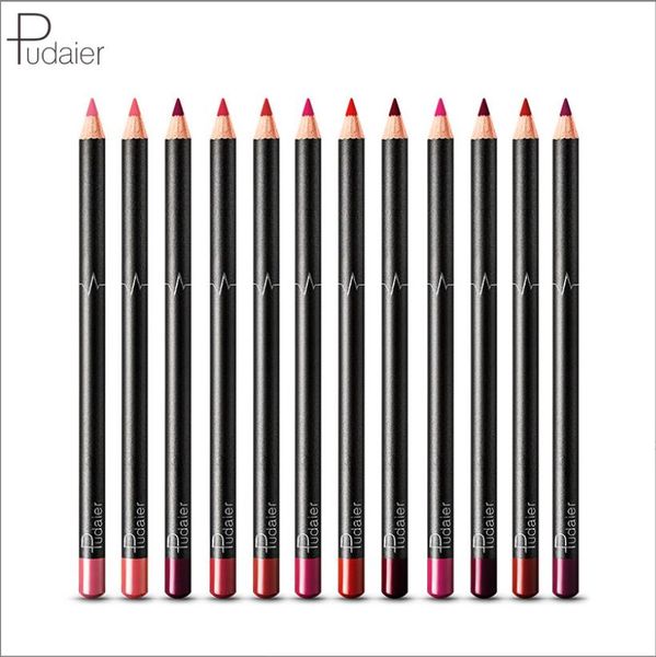 Lápices labiales PROFESIONALES Line Loud Lip Liner Lápiz labial de larga duración y pigmentado con aceite de jojoba Vitamina E