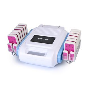 Máquina de adelgazamiento láser Lipo profesional 160mw lipolaser precio pérdida de peso equipo de salón de belleza con 16 almohadillas