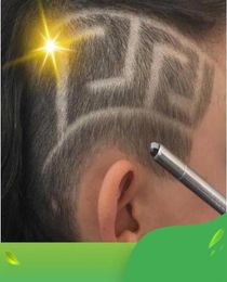 Professionnel magique graver barbe cheveux ciseaux sourcil sculpter stylo tatouage barbier coiffure ciseaux sourcil huile tête sculpture24899227755