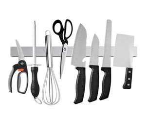 Strip de couteau magnétique professionnel en acier inoxydable porte-couteau porte-couteau rack de cuisine outil de barre de couteau 30 40 50 cm3608300