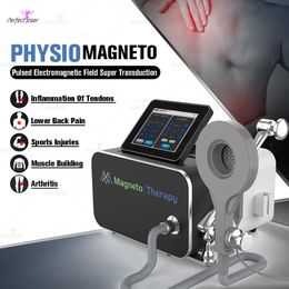 Magnetolito profesional Magneto máquina terapia fisio magneto teleterapia campo electromagnético pulsado súper máquina de transducción dolor crónico curado de espalda