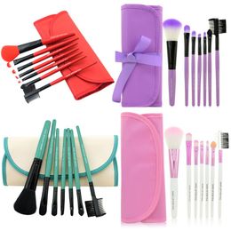 Brushes de maquillage professionnel Set Kits Brush Brush Blush Blush Brush Shadow Brush Sponge Sumudger 7pieces MAQUATION Outils