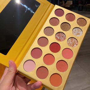 MAQUILLAGE PROFESSIONNEL Palette d'ombres ultime Palette de fard à paupières 18 couleurs Neutres chauds Maquillage coréen Blush Palette tout-en-un pour le visage 240320