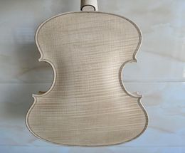 Professionele esdoorn viool wit embryo onvoltooide witte esdoornhout viool Lord Wilton 1742 massief hout DIY witte viool8475777