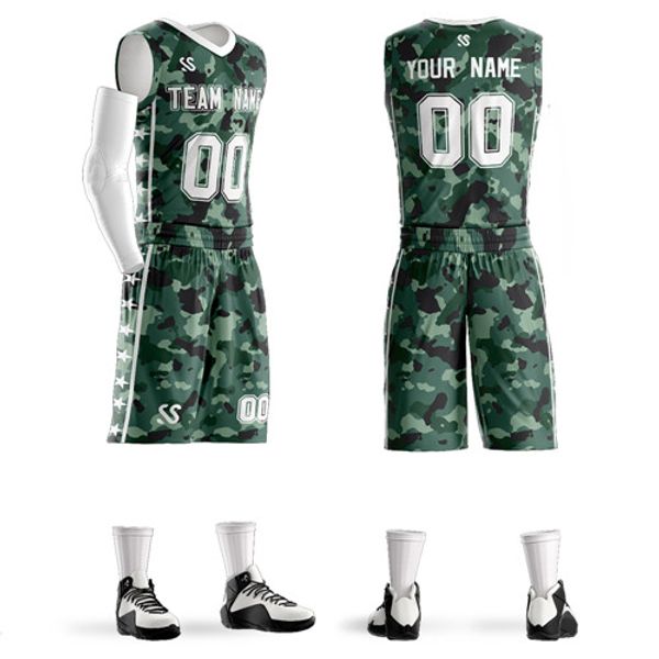 Maillot d'entraînement de basket-ball pour hommes professionnels ensemble survêtements de collège vierge respirant uniforme de basket-ball personnalisé