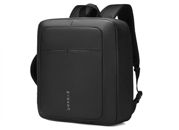 Men d'entreprise professionnelle sac à dos sacs de voyage imperméable Slim d'ordinateur portable Sac à école de bureau de bureau 15 17 pouces sac à dos USB3019824