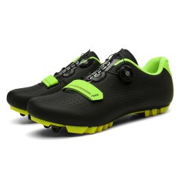 Zapatos de ciclismo profesionales para hombre y mujer, zapatillas planas de entrenamiento de velocidad, zapatillas para bicicleta, calzado ultraligero para bicicleta de carretera y montaña