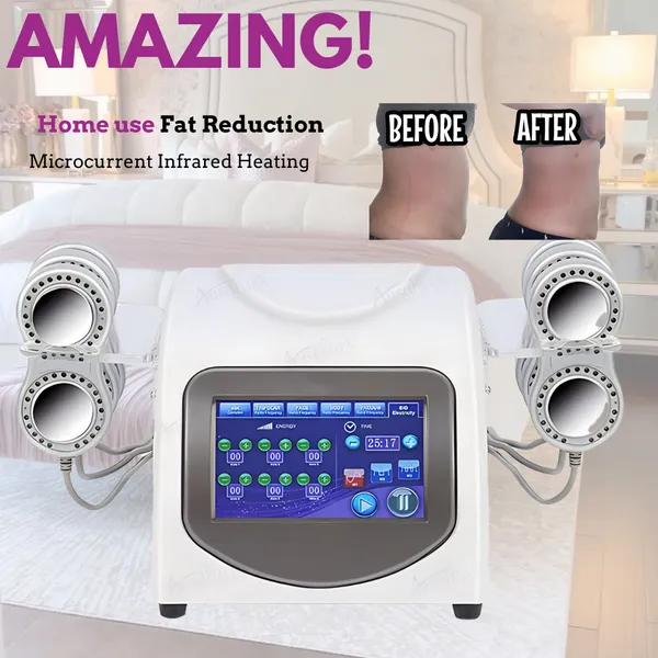 Contour de contourage du corps EMS Slimming Machine - Bio Microcurrent Fat Burner avec 6 coussinets pour un massage corporel complet et une perte de poids