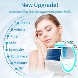 Machine de microdermabrasion professionnelle Skin Gestion du visage Gestion du visage Anti-âge H2O2 Bubble Cleaning Skin Care 7 in 1 Device