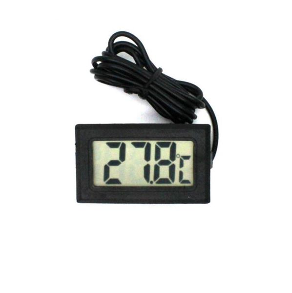 Livraison Gratuite Professionnel Mini Numérique LCD Sonde Aquarium Réfrigérateur Congélateur Thermomètre Thermographe Température Mètre LX3398