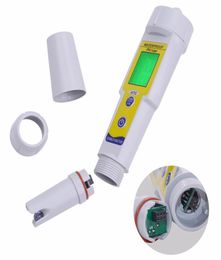 Professionele mini pH -meter Automatische correctie Waterdichte zuurgraad Meter Pen Type Kwaliteitsanalyse Apparaat met backli3597929