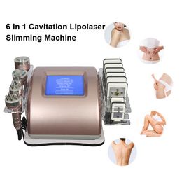 Professionele multifunctionele schoonheidsuitrusting RF Lipo Laser Cavitation Ultrasone vacuüm Slimming 40K Body Laser Facial Radiofrequency Machine