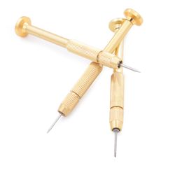 Professionele multi-size Phillips Bits schroevendraaier Verwijdergereedschap Accessoires Precisie Koperen handvat Horlogereparatie Horlogemaker Kits