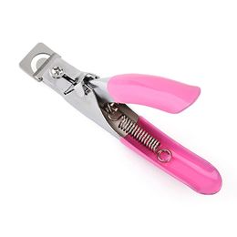 Professionele Nail Art Clipper Cutter UV Gel Valse Nagel Tips Edge Cutters Roestvrij Staal U Een Woord Clippers Manicure Tool 0026 ZZ