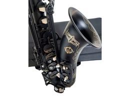 Professionnel nouveau japonais SUZUK ténor Saxophone B plat musique bois instrument noir Nickel or Sax cadeau