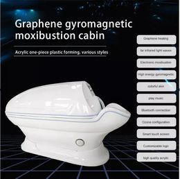 Professionnel oxygène Ions négatifs graphène minceur Capsule infrarouge Ozone hydrogène désintoxication perte de poids blanchiment Sauna Capsule machine de beauté