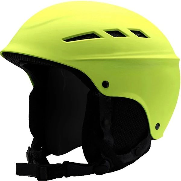 PC profesional+EPS Casco de esquí para adultos Hombres y mujeres Patinando patineta Casco de cabalgador Casco de deportes de nieve