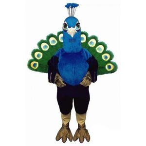 Disfraz de mascota de pavo real profesional Halloween Navidad vestido de fiesta de lujo Animal personaje de dibujos animados traje de carnaval Unisex adultos traje