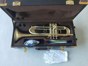 professionele uitvoering Nieuwe Trompet 197GS-77 Muziekinstrument Bb trompet Grading voorkeur vergulde Gouden Trompet