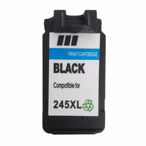 Freeshipping Professional PG 245 Compatibele afdrukinktcartridges voor Canon 246XL 245XL Compatibel met de modellen zwart